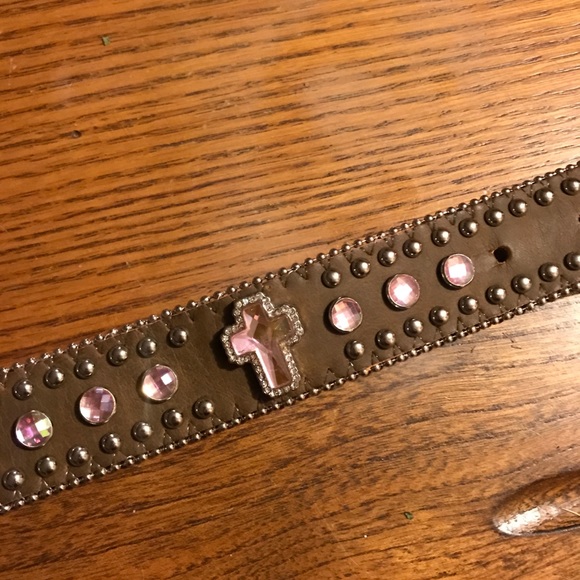 Girl’s Rhinestone Belt - Picture 3 of 5